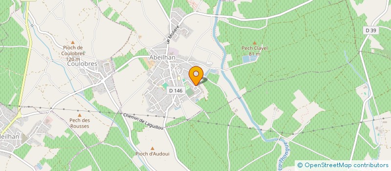 localisation de l'entreprise MADAME CAROLE TUMIOTTO  ABEILHAN