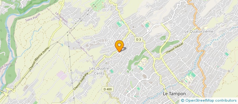 localisation de l'entreprise MADAME CAROLE TURPIN  LE TAMPON