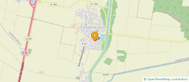 localisation de l'entreprise MADAME CAROLE UNTERFINGER  BILTZHEIM