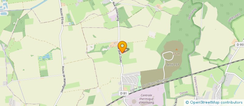 localisation de l'entreprise MADAME CAROLE UYSTPRUYST  HORNAING