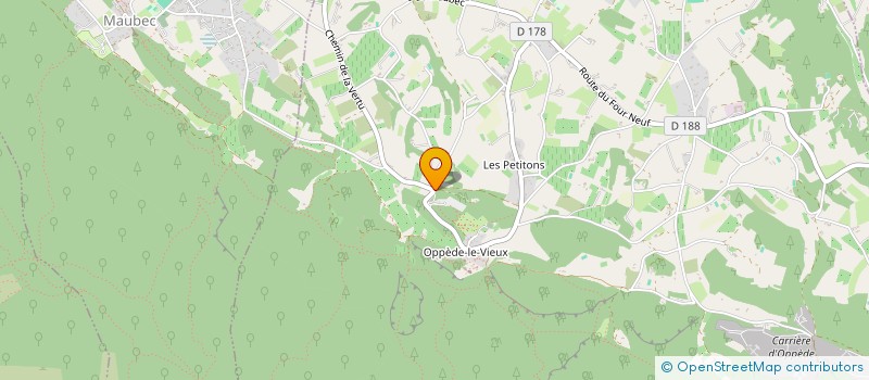 localisation de l'entreprise MADAME CAROLE VALLANT  OPPEDE