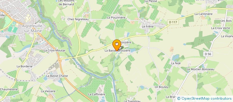 localisation de l'entreprise MADAME CAROLE VALTON à SAINT-LUMINE-DE-CLISSON