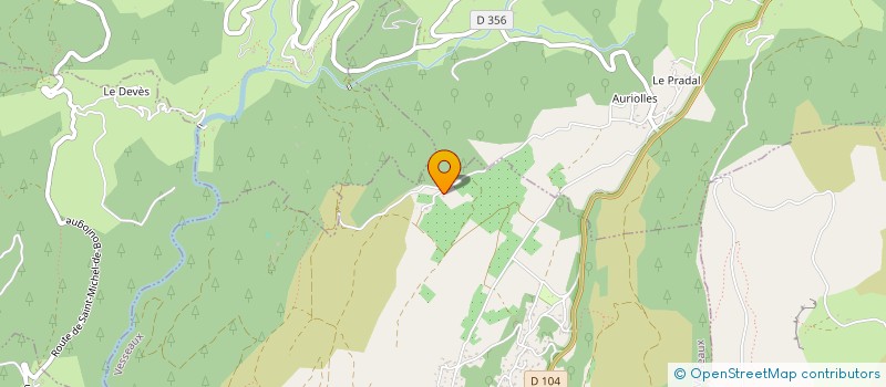 localisation de l'entreprise MADAME CAROLE VANAVERBECKE  VESSEAUX