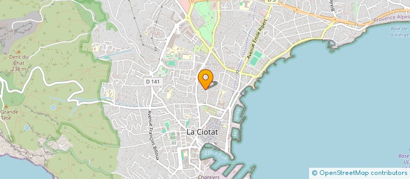 localisation de l'entreprise MADAME CAROLE VANDEMEULEBROUCKE  LA CIOTAT
