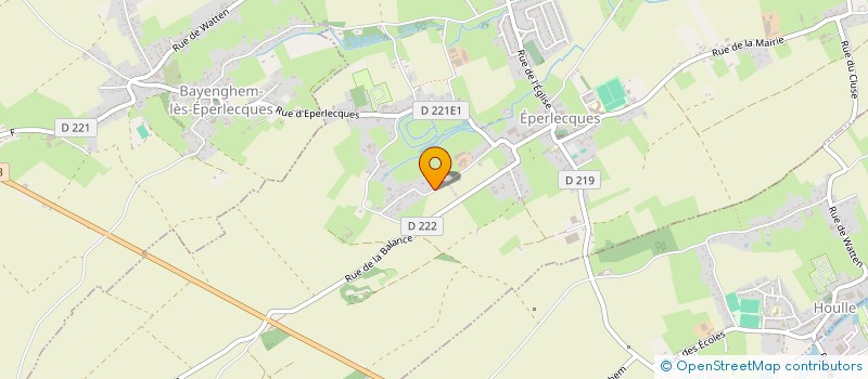 localisation de l'entreprise MADAME CAROLE VANDENBERGH  EPERLECQUES