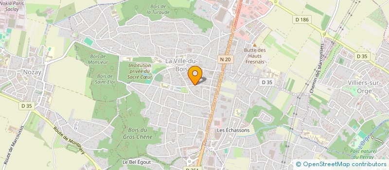 localisation de l'entreprise MADAME CAROLE VANNIER à LA VILLE-DU-BOIS