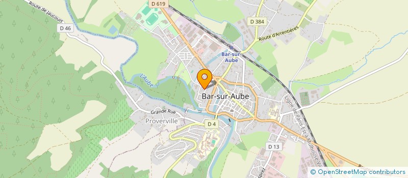 localisation de l'entreprise MADAME CAROLE VARENNES  BAR-SUR-AUBE