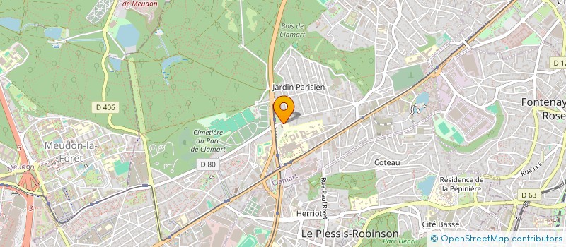 localisation de l'entreprise MADAME CAROLE VASSEUR à CLAMART