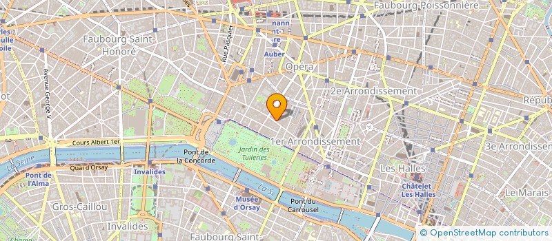 localisation de l'entreprise MADAME CAROLE VEDRINE à PARIS
