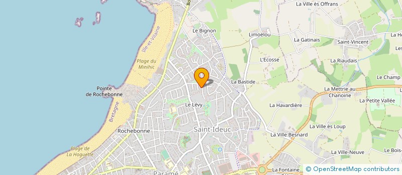 localisation de l'entreprise MADAME CAROLE VELLY à SAINT-MALO