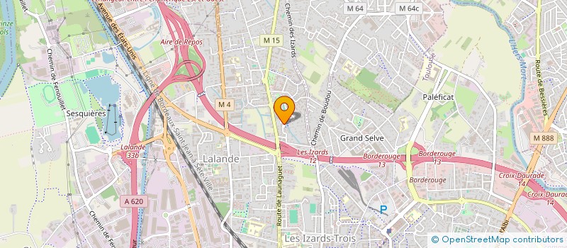 localisation de l'entreprise MADAME CAROLE VENES  TOULOUSE