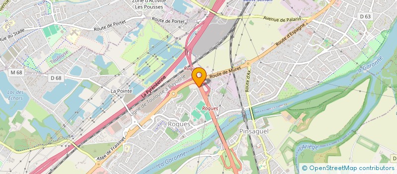 localisation de l'entreprise MADAME CAROLE VENIEN  ROQUES