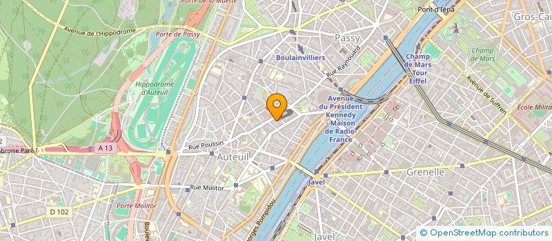 localisation de l'entreprise MADAME CAROLE VERDUN à PARIS