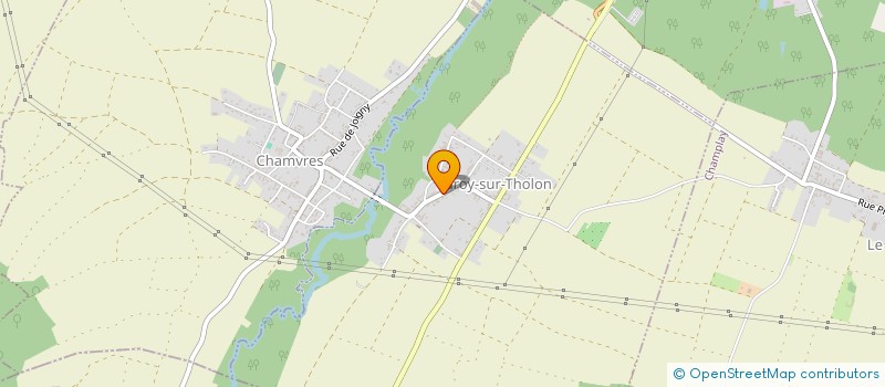 localisation de l'entreprise MADAME CAROLE VIAULT  PAROY-SUR-THOLON