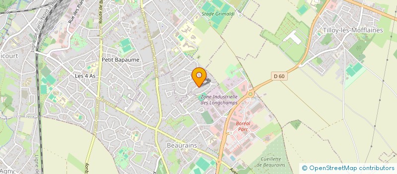 localisation de l'entreprise MADAME CAROLE VIEZ à ARRAS