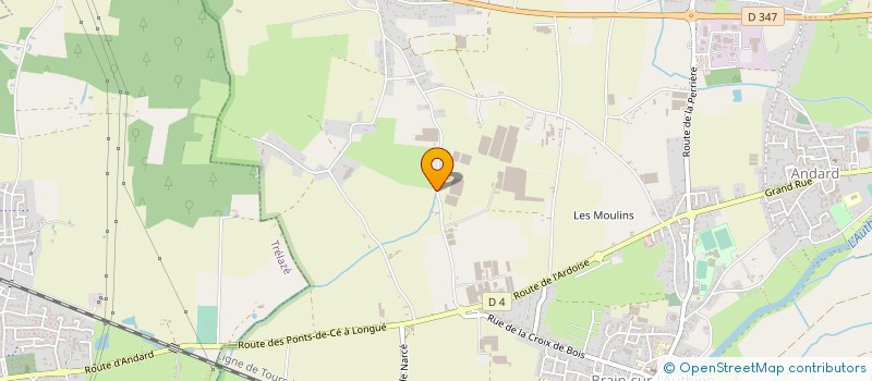localisation de l'entreprise MADAME CAROLE VIGAN à LOIRE-AUTHION