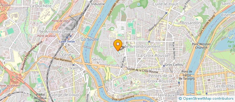 localisation de l'entreprise MADAME CAROLE VILLARD  LYON