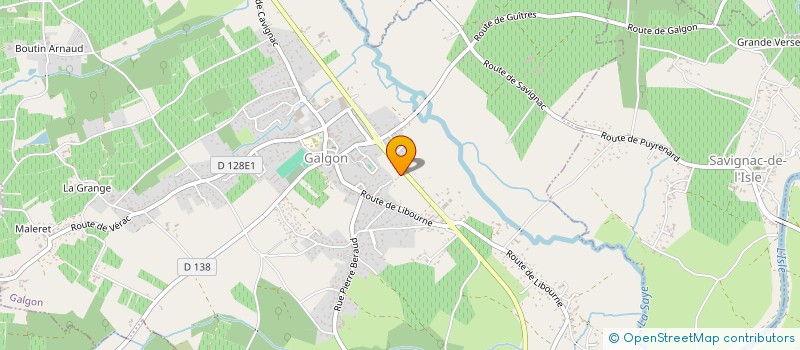 localisation de l'entreprise MADAME CAROLE VILLENA  GALGON