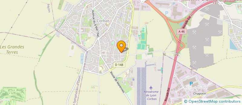 localisation de l'entreprise MADAME CAROLE VITTI à CORBAS