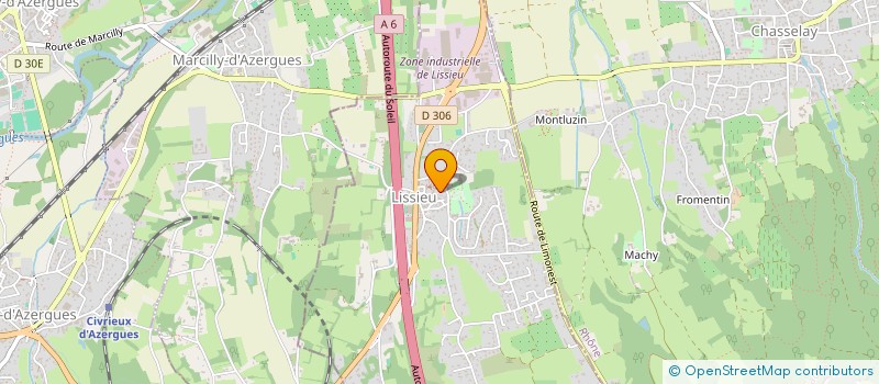 localisation de l'entreprise MADAME CAROLE VOIRIN  LISSIEU