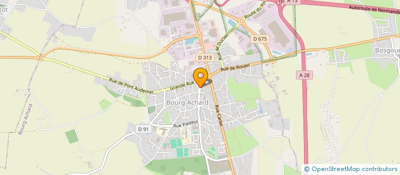 localisation de l'entreprise MADAME CAROLE WILAIN  BOURG-ACHARD