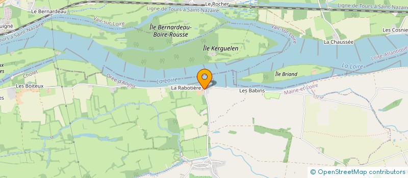 localisation de l'entreprise MADAME CAROLE WILLIOT  OREE-D'ANJOU