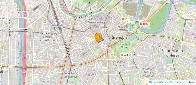 localisation de l'entreprise MADAME CAROLE WOODWARD à GRENOBLE