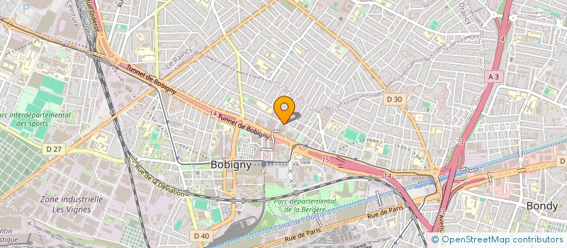 localisation de l'entreprise MADAME CAROLE YTURBIDE  BOBIGNY