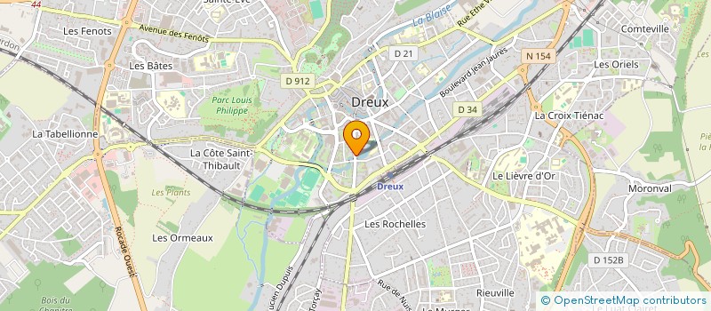 localisation de l'entreprise MADAME CAROLE ZOZIME à DREUX