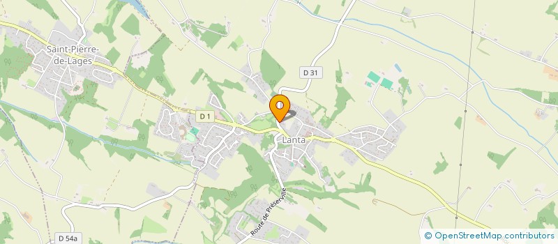 localisation de l'entreprise MADAME CAROLIE ASCIAK  LANTA