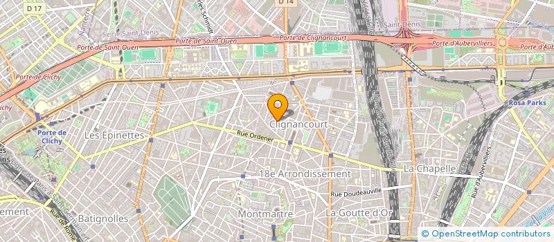 localisation de l'entreprise MADAME CAROLIN HEINL  PARIS