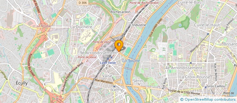 localisation de l'entreprise MADAME CAROLINA ALVAREZ PEGORARO  VILLEURBANNE