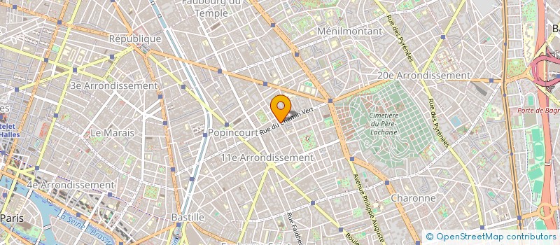 localisation de l'entreprise MADAME CAROLINA ANDREA GONZALEZ  PARIS