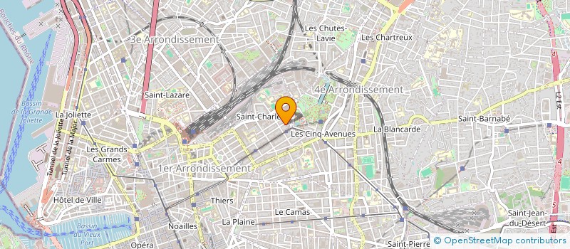 localisation de l'entreprise MADAME CAROLINA ANTONIETA COUSSY RIVERA à MARSEILLE