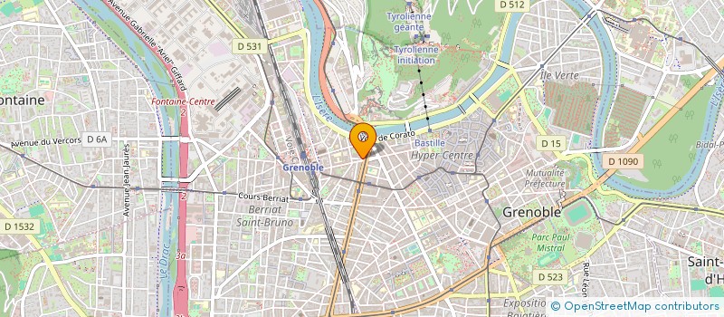 localisation de l'entreprise MADAME CAROLINA BARONE à GRENOBLE