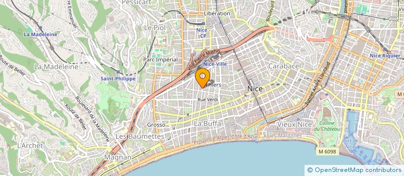 localisation de l'entreprise MADAME CAROLINA CAROLINA BIANCHETTO à NICE