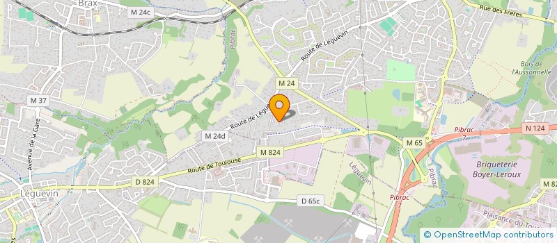 localisation de l'entreprise MADAME CAROLINA CEGOLA  PIBRAC