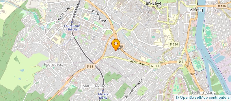 localisation de l'entreprise MADAME CAROLINA COLELLA à SAINT-GERMAIN-EN-LAYE
