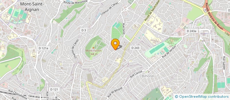 localisation de l'entreprise MADAME CAROLINA CRESPI à BOIS-GUILLAUME