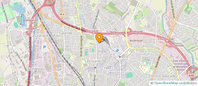 localisation de l'entreprise MADAME CAROLINA FERNANDEZ DOMINE  TOULOUSE