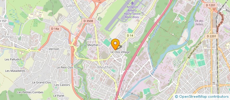 localisation de l'entreprise MADAME CAROLINA FRANCA KORODY à ANNECY