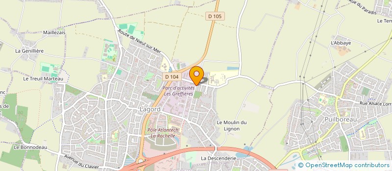 localisation de l'entreprise MADAME CAROLINA FUENTES  LAGORD