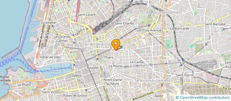 localisation de l'entreprise MADAME CAROLINA LAZAR à MARSEILLE