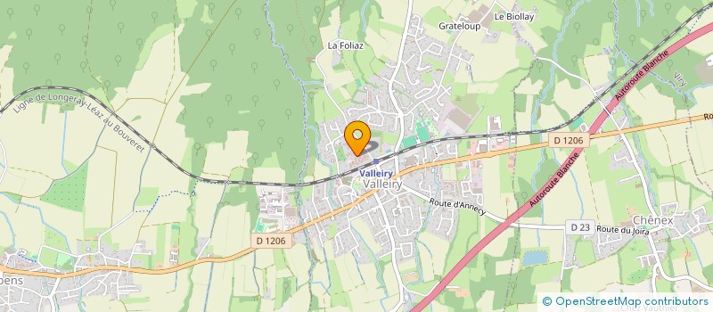 localisation de l'entreprise MADAME CAROLINA MARTINS DE MIRANDA  VALLEIRY