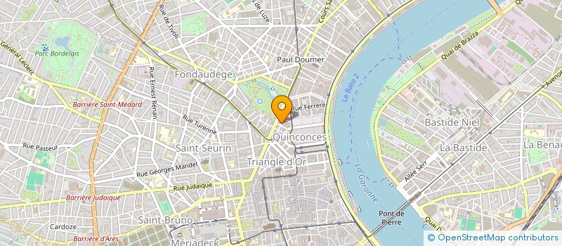 localisation de l'entreprise MADAME CAROLINA ORTEGA  BORDEAUX