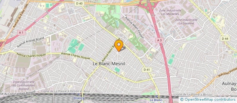 localisation de l'entreprise MADAME CAROLINA PRODAN à LE BLANC-MESNIL