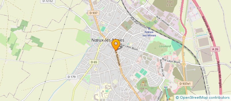 localisation de l'entreprise MADAME CAROLINA YUKARI SUZUKI SANCHEZ  NUX-LES-MINES