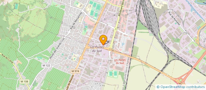 localisation de l'entreprise MADAME CAROLINE ABADIE  CHENOVE