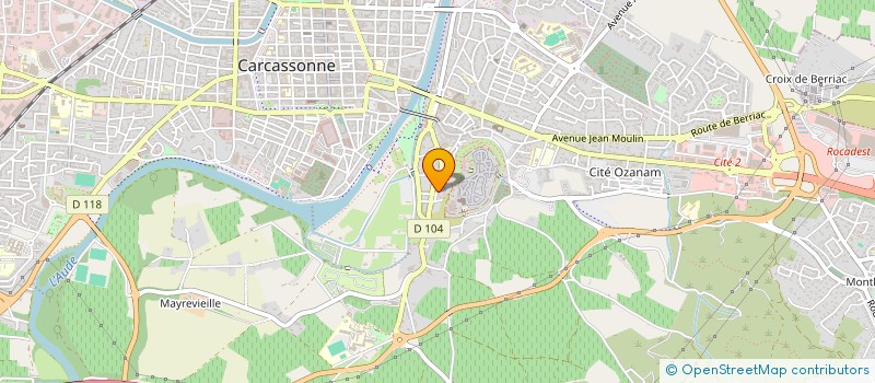 localisation de l'entreprise MADAME CAROLINE ABOUDARAM-BOUR à CARCASSONNE