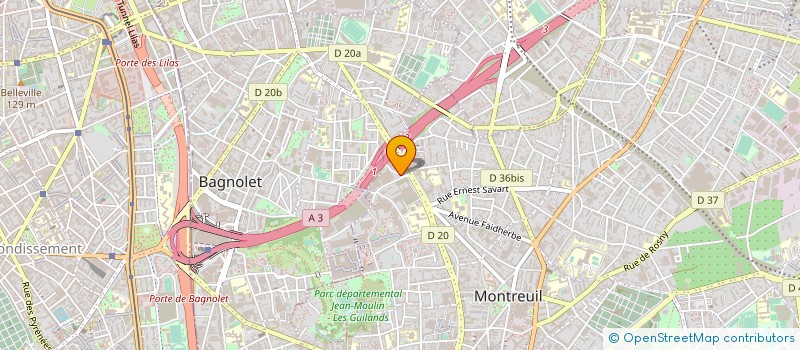 localisation de l'entreprise MADAME CAROLINE ALAMACHERE à MONTREUIL